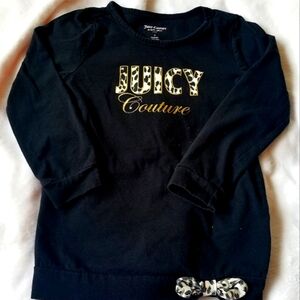 Juicy Couture Leopard Print Long Sleeved Shirt | Girls 6